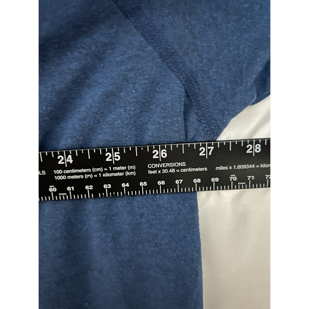 Carhartt Force T Shirt Mens 3XL Tall Blue Relaxed Fit Pocket Workwear - Picture 5 of 6